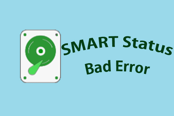 解決済み：SMART Status Bad Error | Backup and Replaceエラーの修正