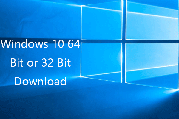 Windows 10 64ビット版・32ビット版のフルバージョンをダウンロード 