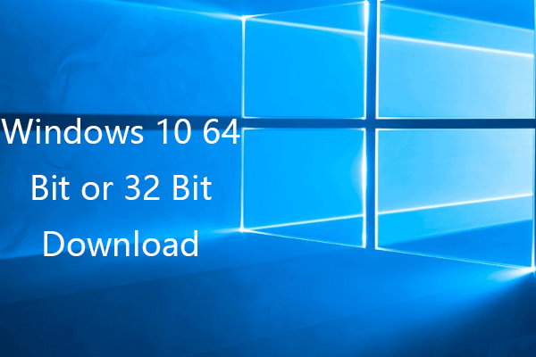 Windows 10 64ビット版・32ビット版のフルバージョンをダウンロード