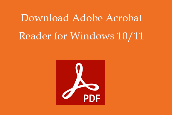 Windows10/11にAdobe (Acrobat) Readerをダウンロード