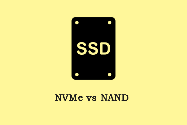 NVMeとNAND：両者の概要と違いについて