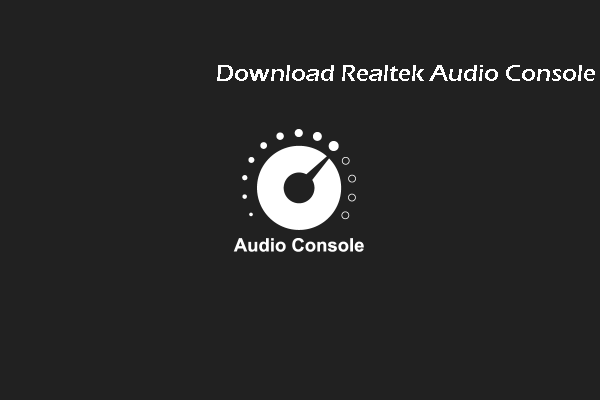 Windows 10/11にRealtek Audio Consoleを無料ダウンロード