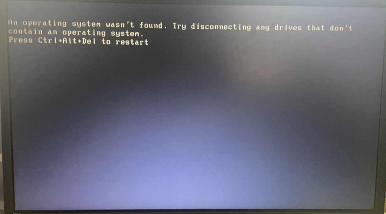 「An Operating System Wasn’t Found」エラーの修正方法