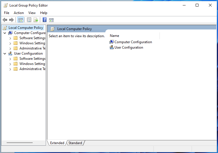 Windows 11 グループ ポリシー エディター