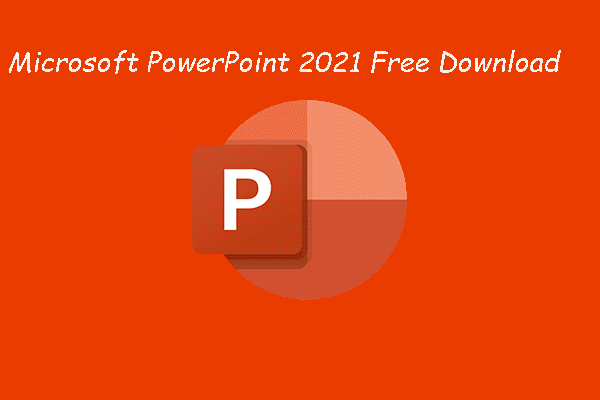 Microsoft PowerPoint 2021