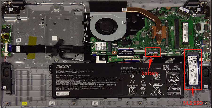 Acer AspireのSSDをアップグレードする完全な方法