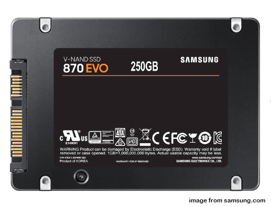SSD比較｜Samsung 870 EVOとCrucial BX500の違いと選び方