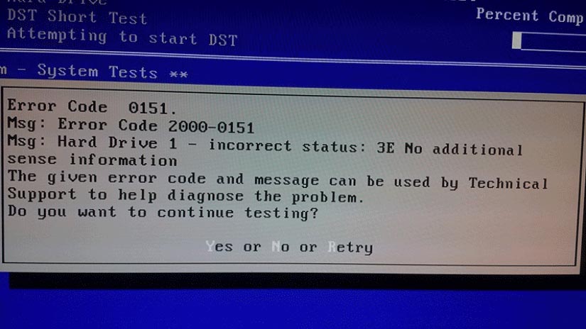 Error code 2000 0142 dell что делать