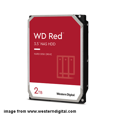 WD Redハードディスクドライブ