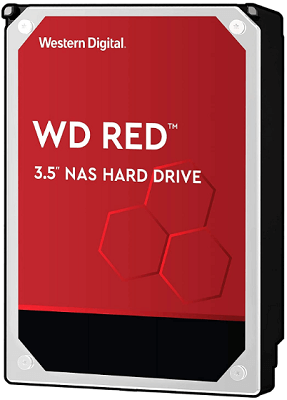 4TB WD Red NASハードディスクドライブ