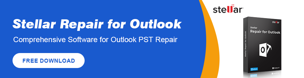 Stellar Repair For Outlookメインインターフェイス