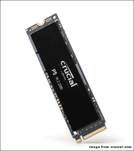 Crucial P5 SSD