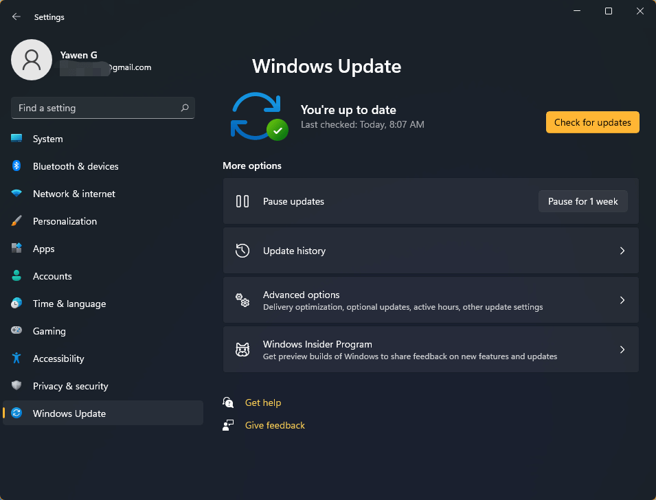 Windows11を更新する方法