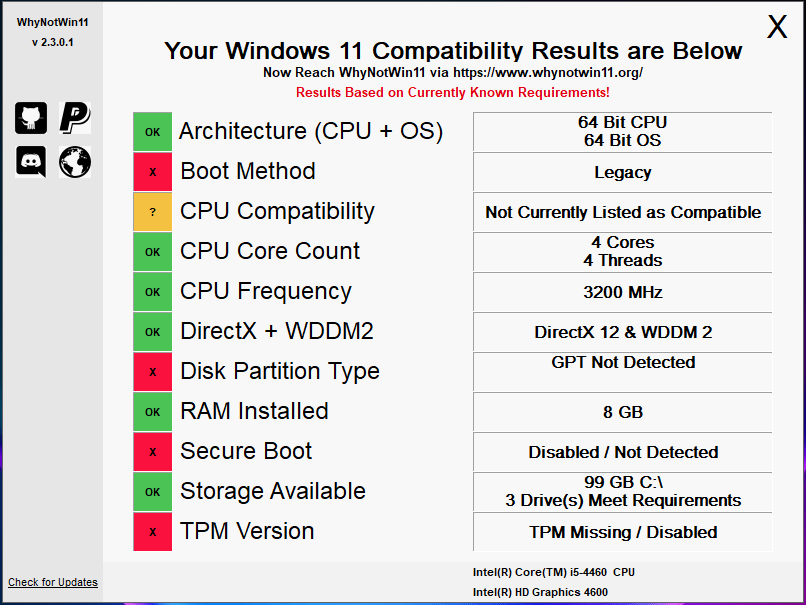 pc health check alternative 1